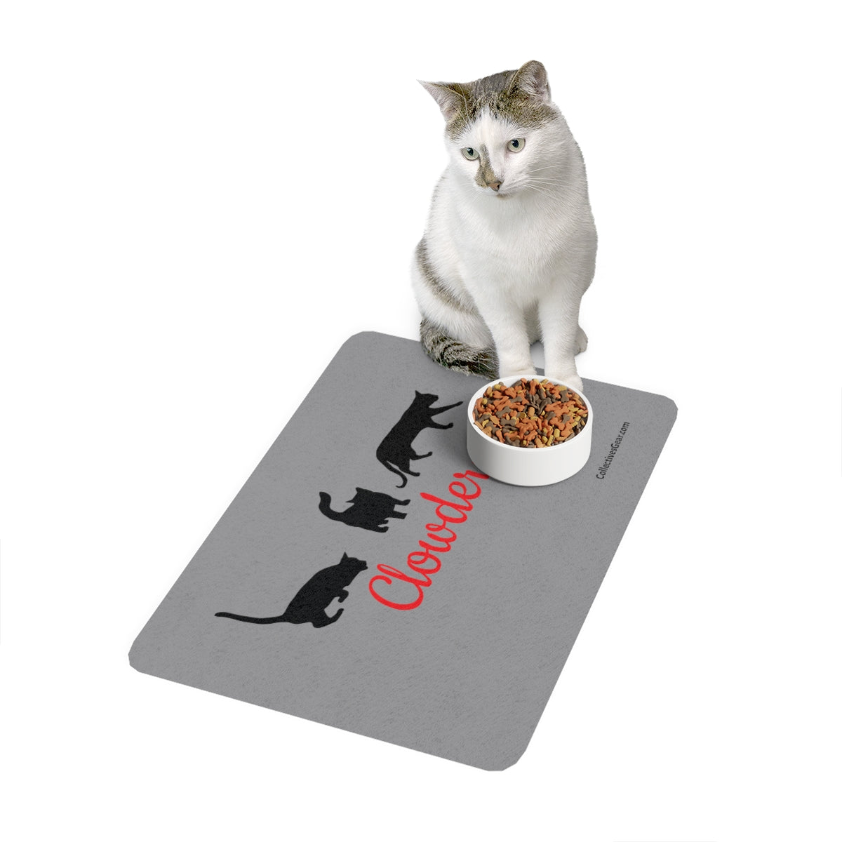 Clowder of Cats Food Mat (12x18) –
